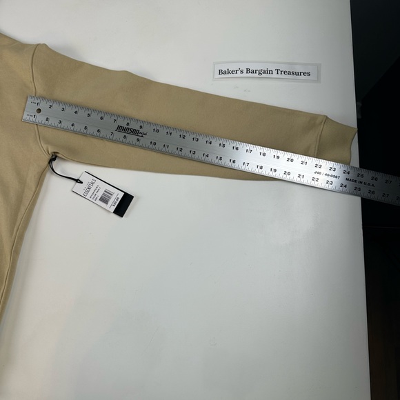 Men's Beige Hoodie - Picture 9 of 10